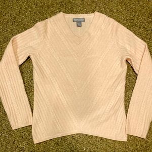 Luxurious cashmere sweater, S. Light pink/blush